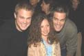 George Stults, Mackenzie Rosman and Geoff Stults attending the Hewlett Packard + Hollywood Reporter Celebrates The Future In Tv + Film Party 2003