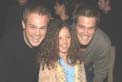 George Stults, Mackenzie Rosman and Geoff Stults attending the Hewlett Packard + Hollywood Reporter Celebrates The Future In Tv + Film Party 2003