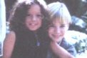 young mackenzie and david photo on the set of 7th Heaven